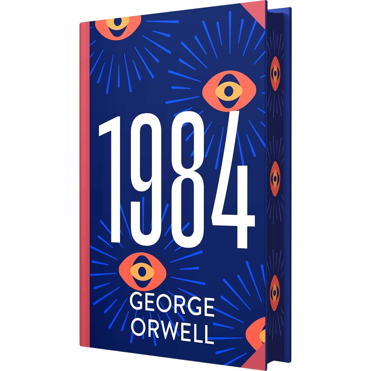 Front cover of the Wilco Classics sprayed-edge hardback edition of 1984 by George Orwell.