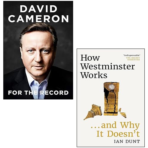Westminster 2 Books Collection Set by Various Authors, hardback nonfiction, featuring Ian Dunt's insights on political themes.