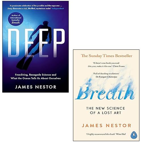 James Nestor's 2-book collection set in paperback, showcasing non-fiction titles on the Penguin Life/Profile Books Ltd.