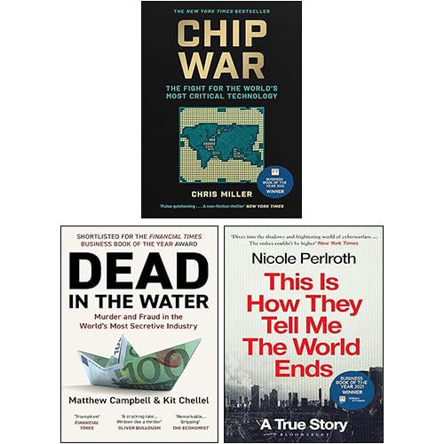 Nicole Perlroth 3 books collection set in paperback, showcasing titles and covers by Atlantic Books and Bloomsbury Publishing.