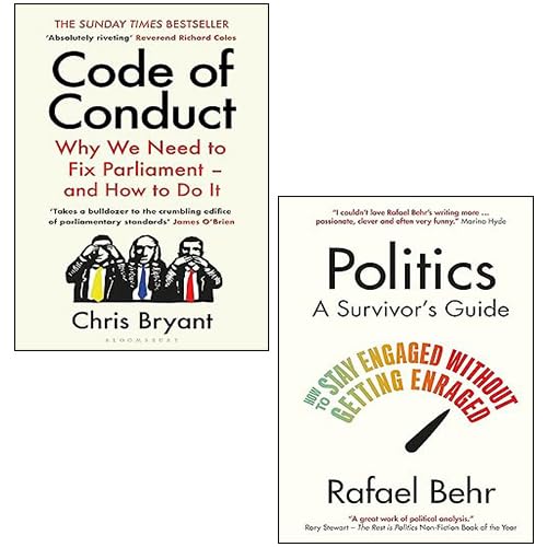 Chris Bryant Rafael Behr 2 Books Collection Set in hardback, showcasing the covers of both non-fiction titles.