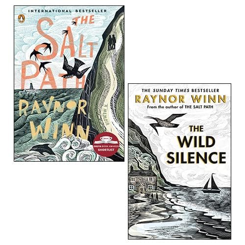 Raynor Winn 2 Books Collection Set, Non Fiction paperback by Penguin, showcasing the covers of both books in the set.