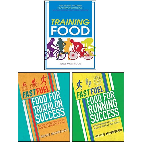 Fast Fuel 3 Books Collection Set by Renee McGregor, featuring non-fiction paperbacks on nutrition and wellness.