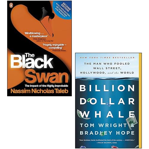 Two paperback books from the Taleb Wright collection by Bradley Hope and Tom Wright on a neutral background.