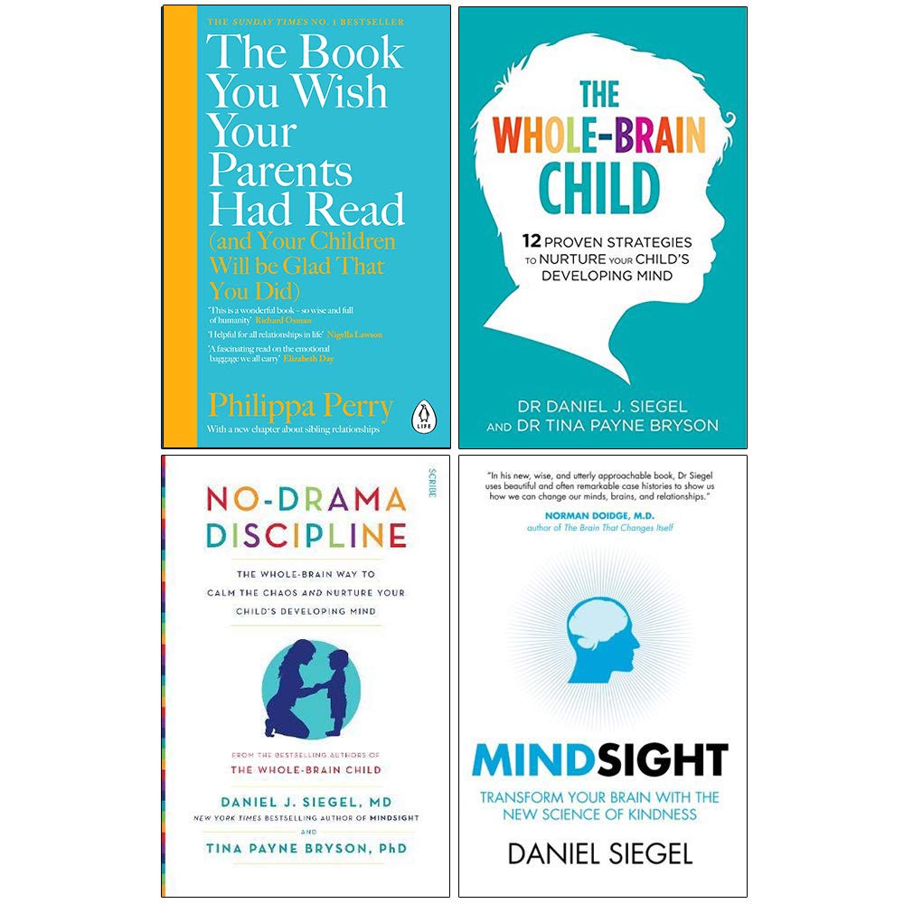 Parenting 4 Books Collection Set in paperback by various authors, featuring titles on parenting from Penguin Life and others.