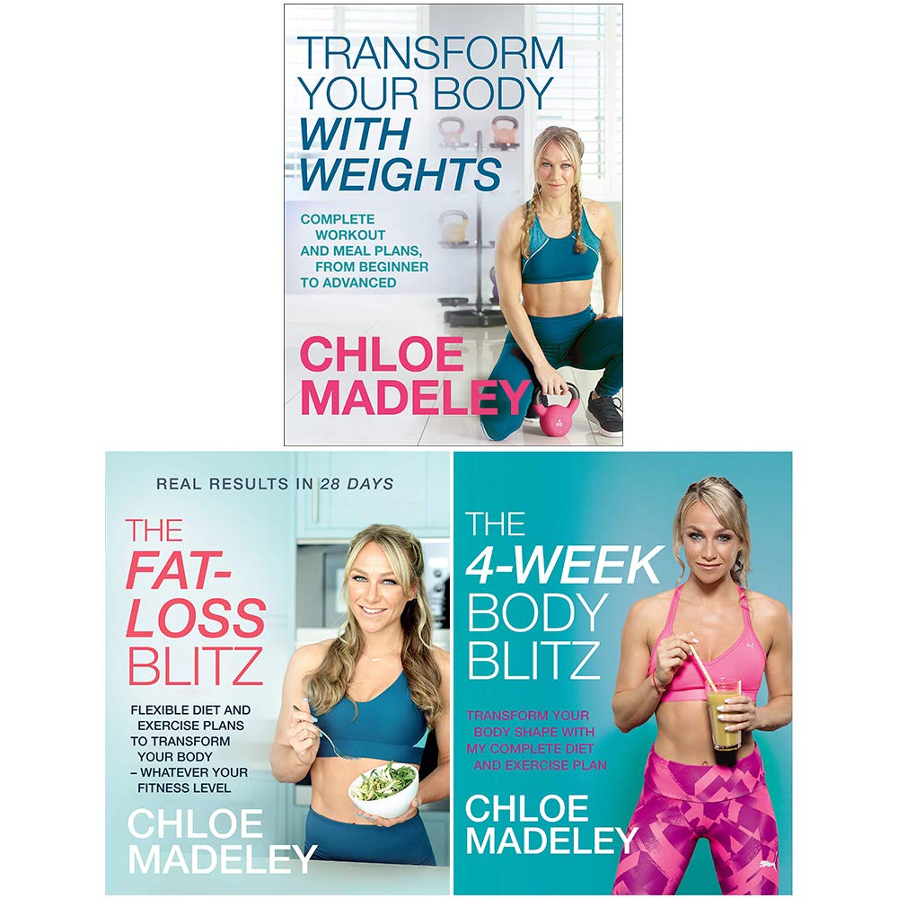 Chloe Madeley 3 Books Collection Set in paperback from Bantam Press, showcasing covers of all three non-fiction books.