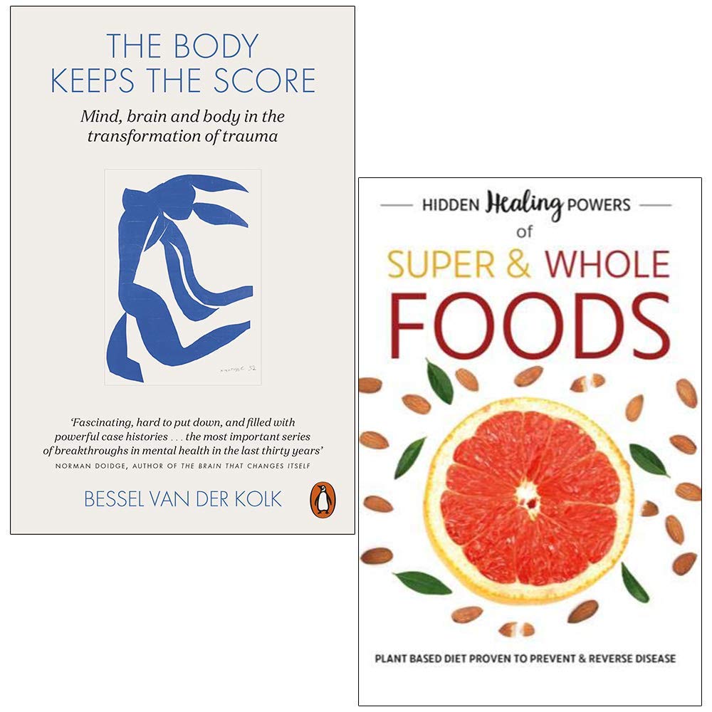 Bessel van der Kolk 2 books collection set in paperback, featuring non-fiction titles by Penguin Books Ltd/Iota Publishing Ltd.