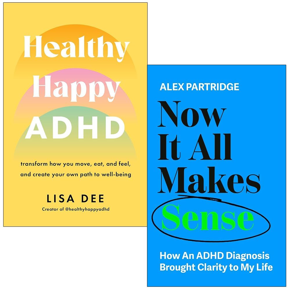 Two paperback books titled "Health" by Lisa Dee, featuring non-fiction content, displayed on a neutral background.