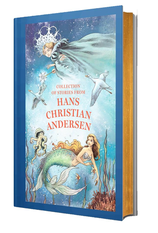 Hardback book of Hans Christian Andersen stories for ages 6–9, published by Wilco International Ltd.