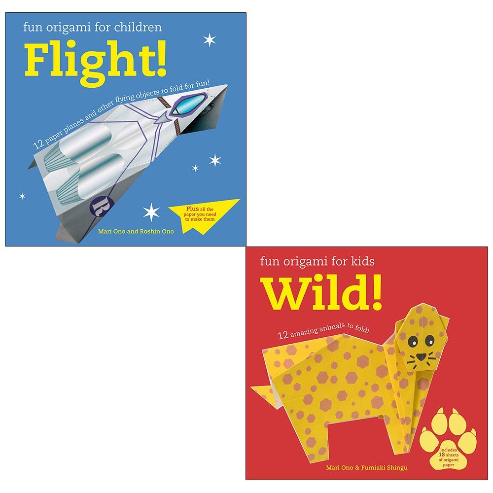 Mari Ono 2 Books Collection Set featuring colorful paperback covers, ideal for children’s non-fiction reading.