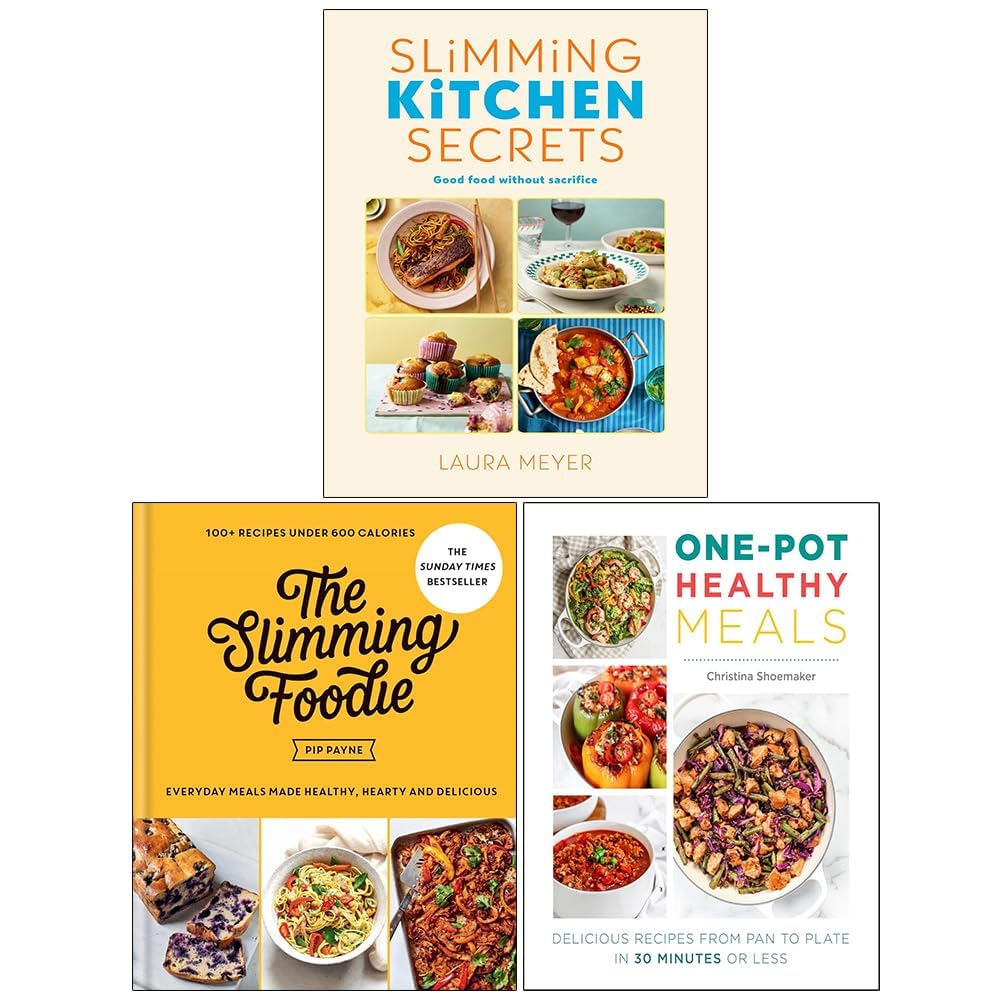 Slimming Collection paperback set by Various Authors, featuring three non-fiction books on health and wellness.