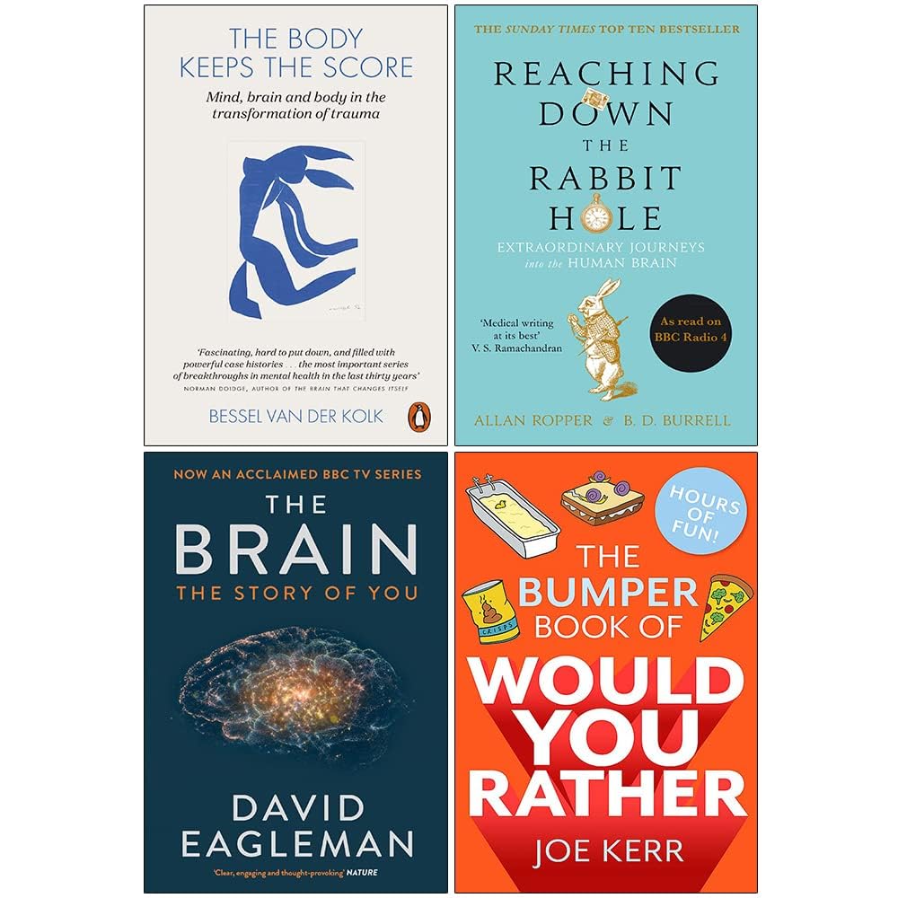 Mind Body 4 Books Collection Set in paperback, featuring works by various authors on non-fiction topics.