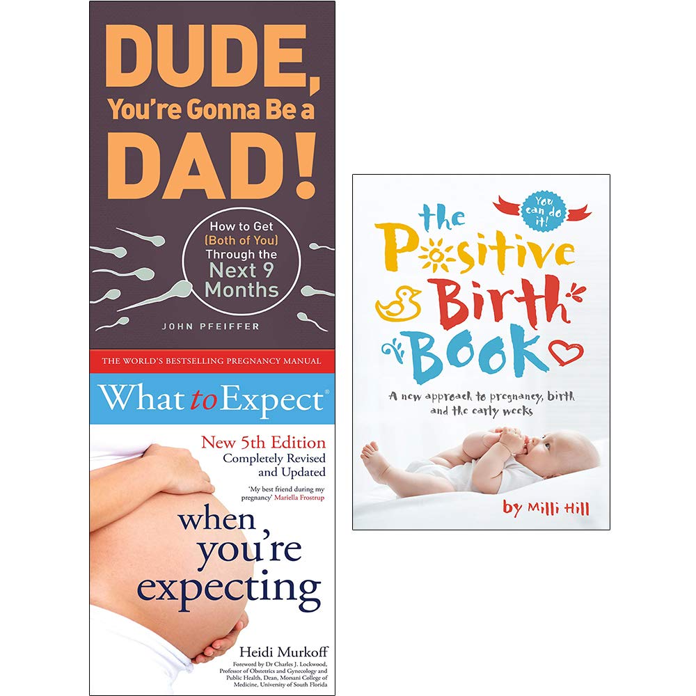 Three paperback books from the "Birth Dad" collection by various authors, showcasing non-fiction parenting insights.