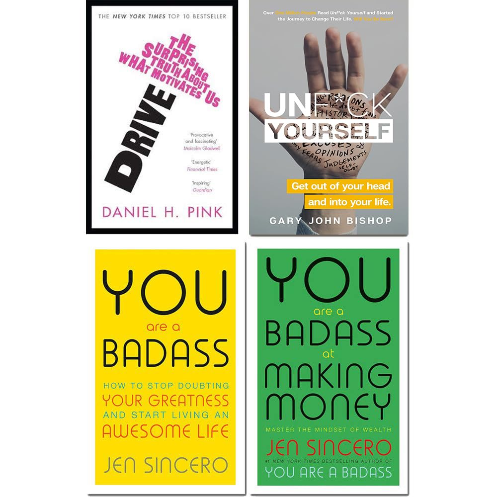 Life Skills Collection paperback set featuring four non-fiction books by various authors, including Daniel H. Pink.