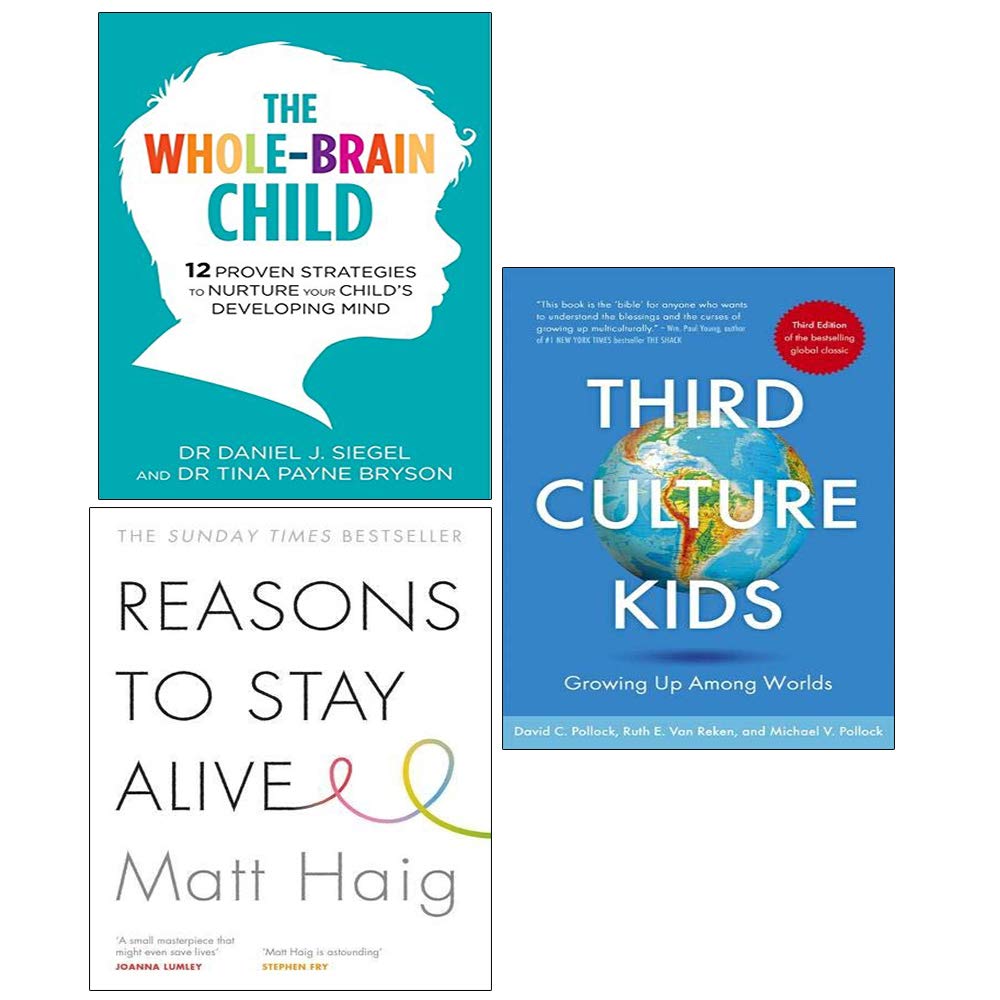 Third Culture Kids Collection set of 3 nonfiction paperback books by various authors on multicultural identity.