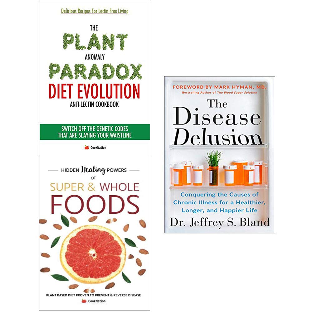 Jeffrey S. Bland 3 Books Collection Set in paperback, showcasing non-fiction titles by CookNation, Bell & Mackenzie Publishing.