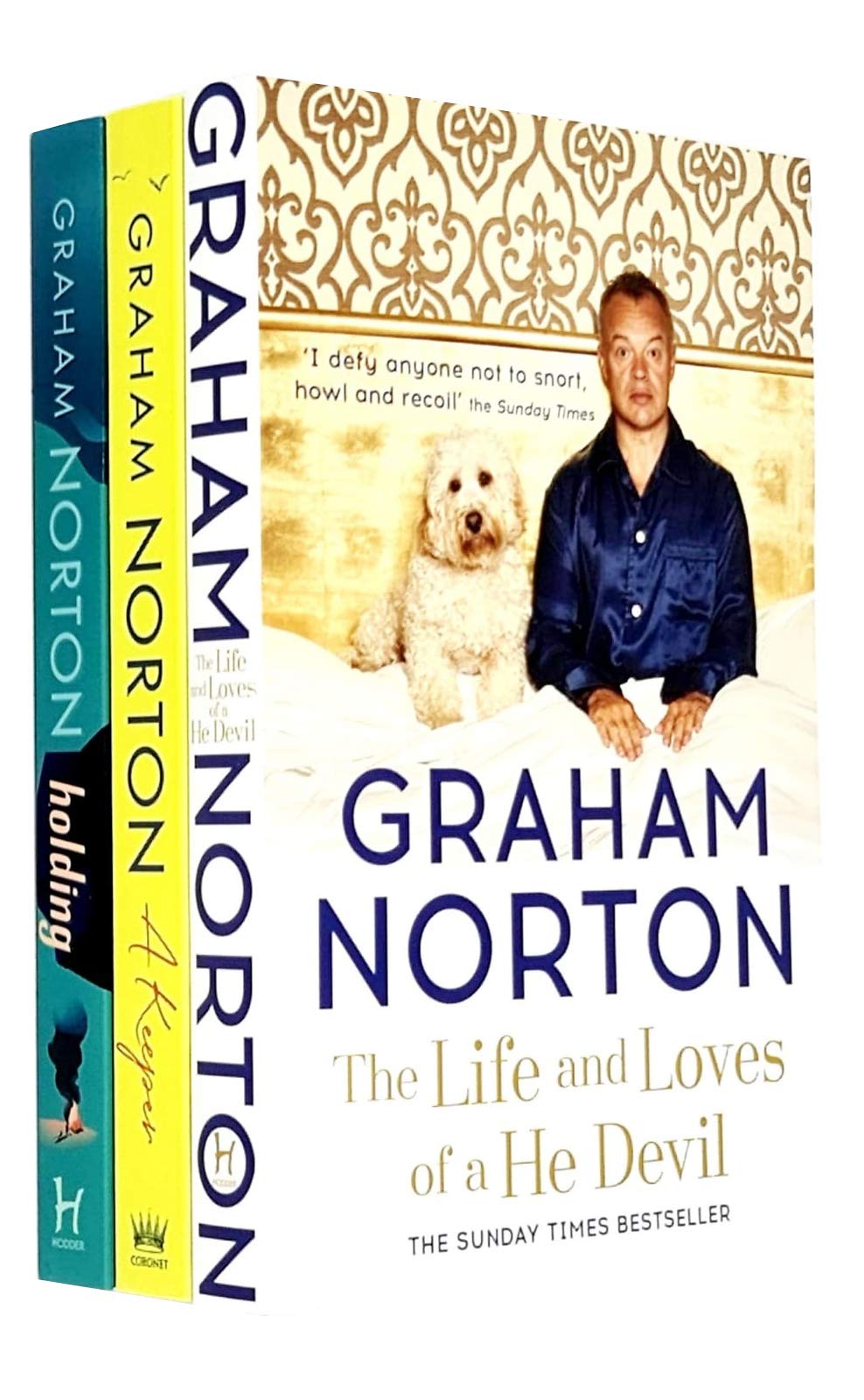Graham Norton Collection of 3 paperback fiction books by Graham Norton featuring colorful covers and engaging titles.
