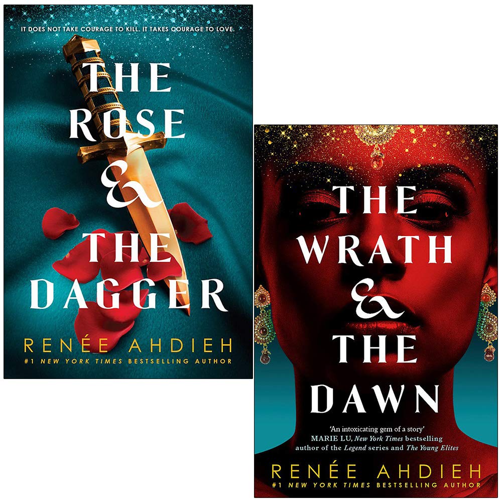 Wrath and the Dawn 2 Books Collection Set by Renée Ahdieh in paperback, featuring captivating fiction covers.