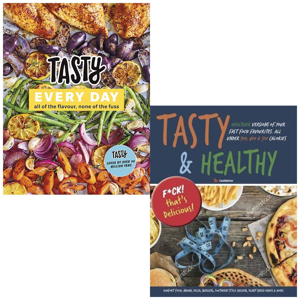 Tasty and Iota Publishing 2 book collection set in paperback, showcasing non-fiction titles by Ebury Press.