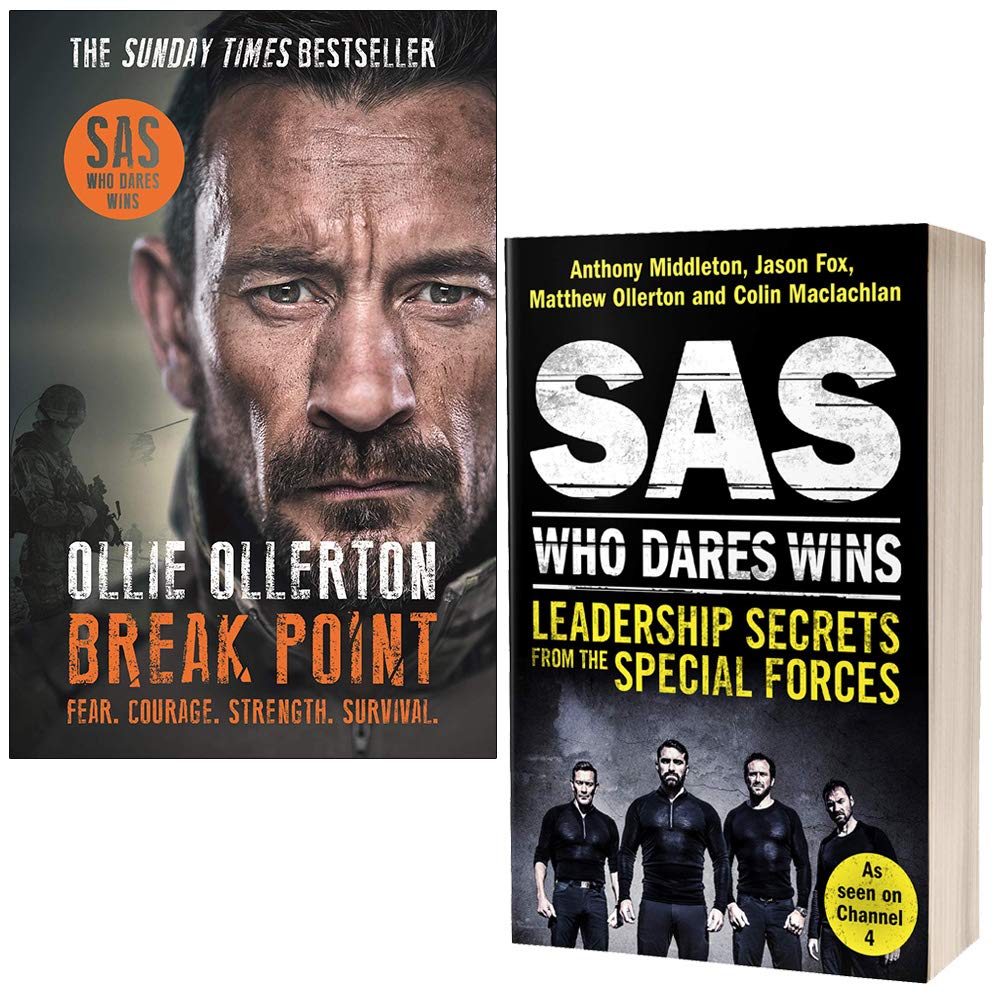 SAS Who Dares Wins 2 Books Collection Set in paperback by Ollie Ollerton, featuring gripping non-fiction content.