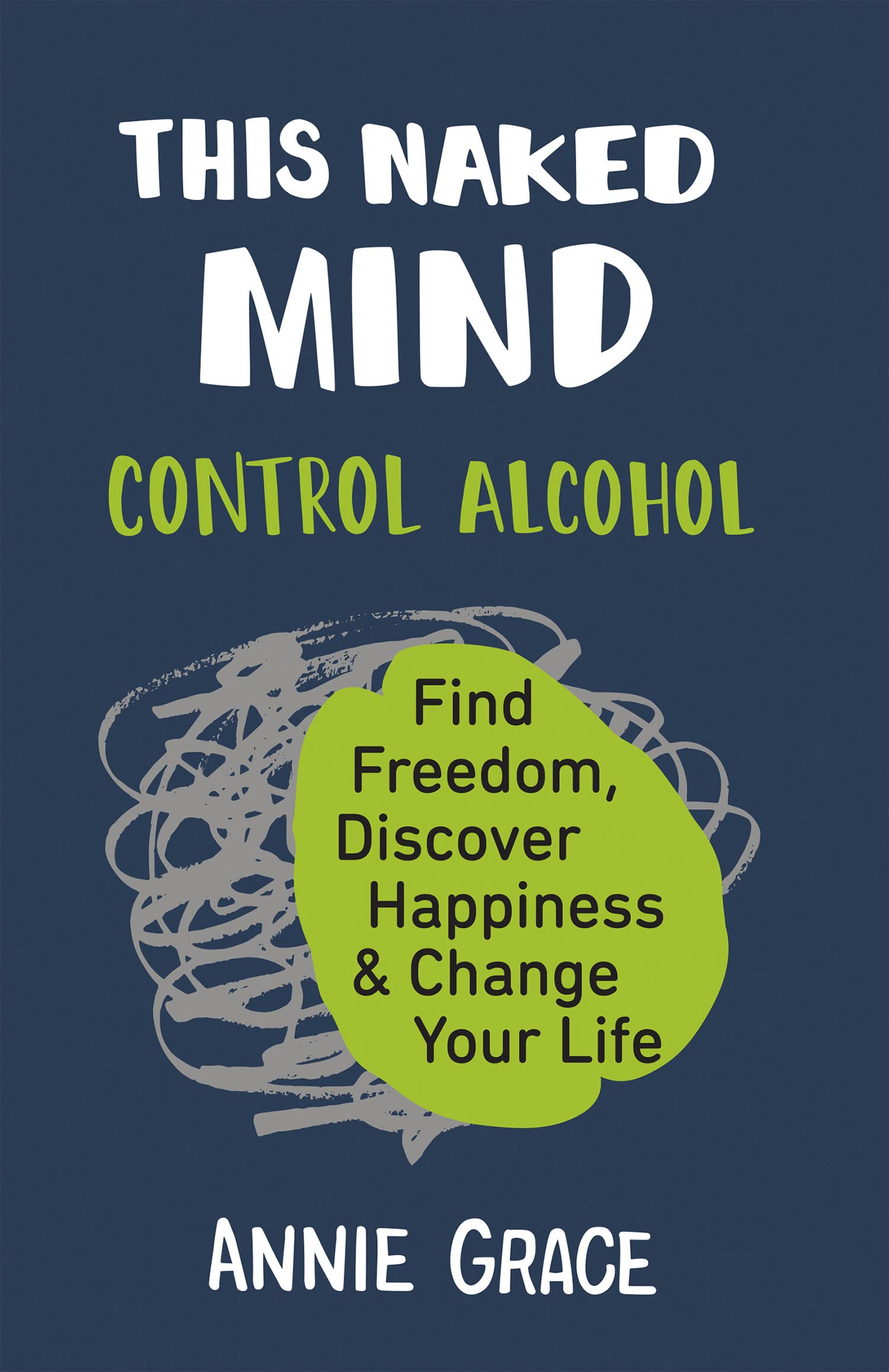 Paperback of This Naked Mind by Annie Grace, a non-fiction book on alcohol and mindset, with a clean cover design.