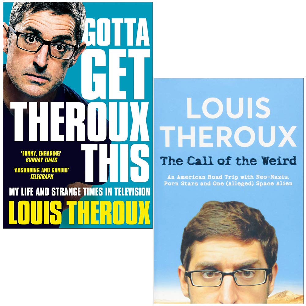 Louis Theroux 2 Books Collection Set in paperback, featuring non-fiction titles by Louis Theroux from Macmillan/Pan.