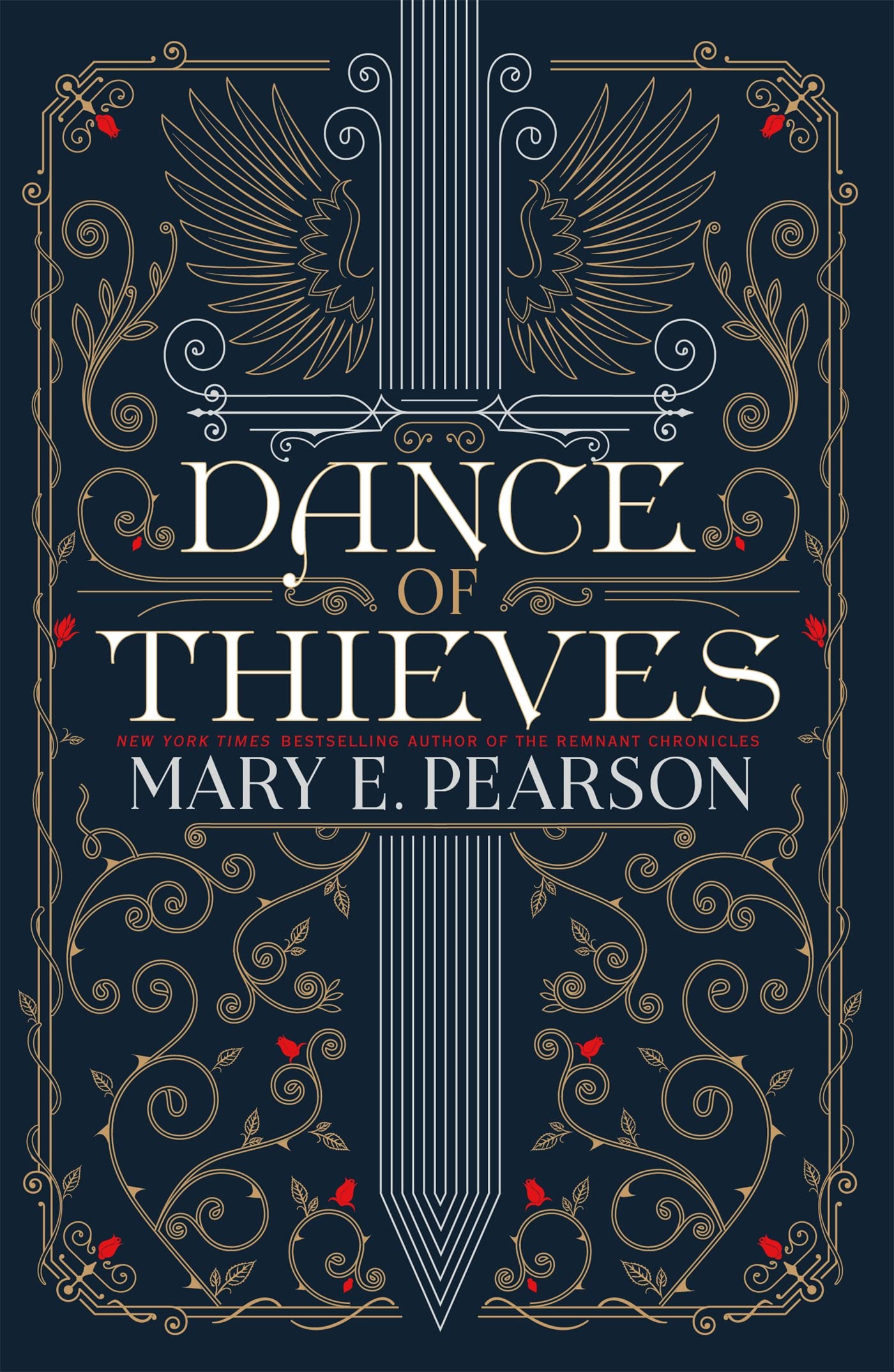 Cover image of "Dance of Thieves" YA fantasy novel by Mary E. Pearson, paperback edition published by Hodder & Stoughton Ltd.
