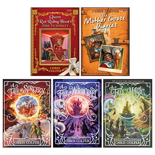 Front cover of A Tale of Magic by Chris Colfer, paperback fantasy novel featuring Brystal Evergreen