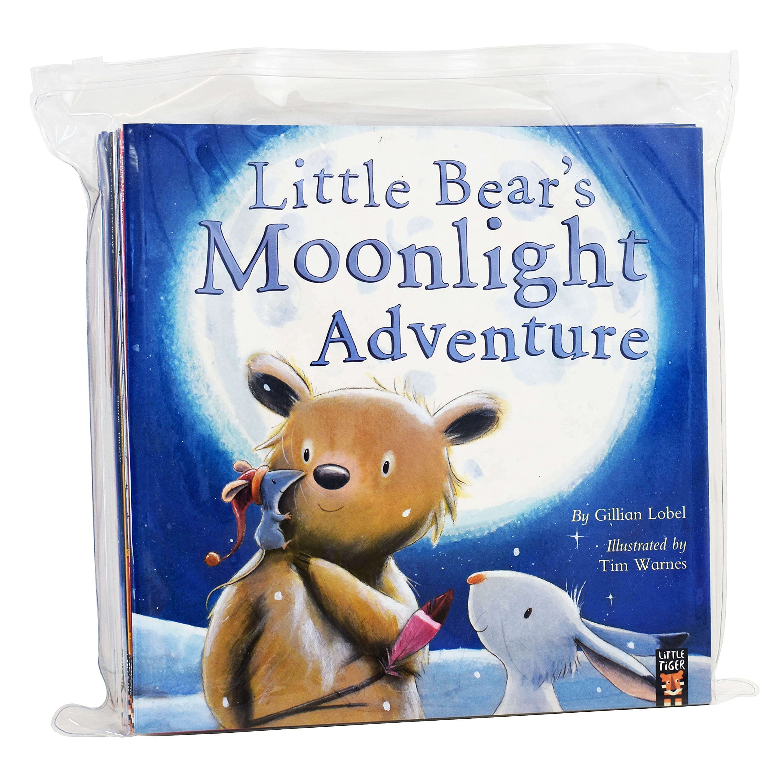 Front cover of the Animal Picture Books 10 Books Collection Set by Little Tiger, paperback, ages 3-7