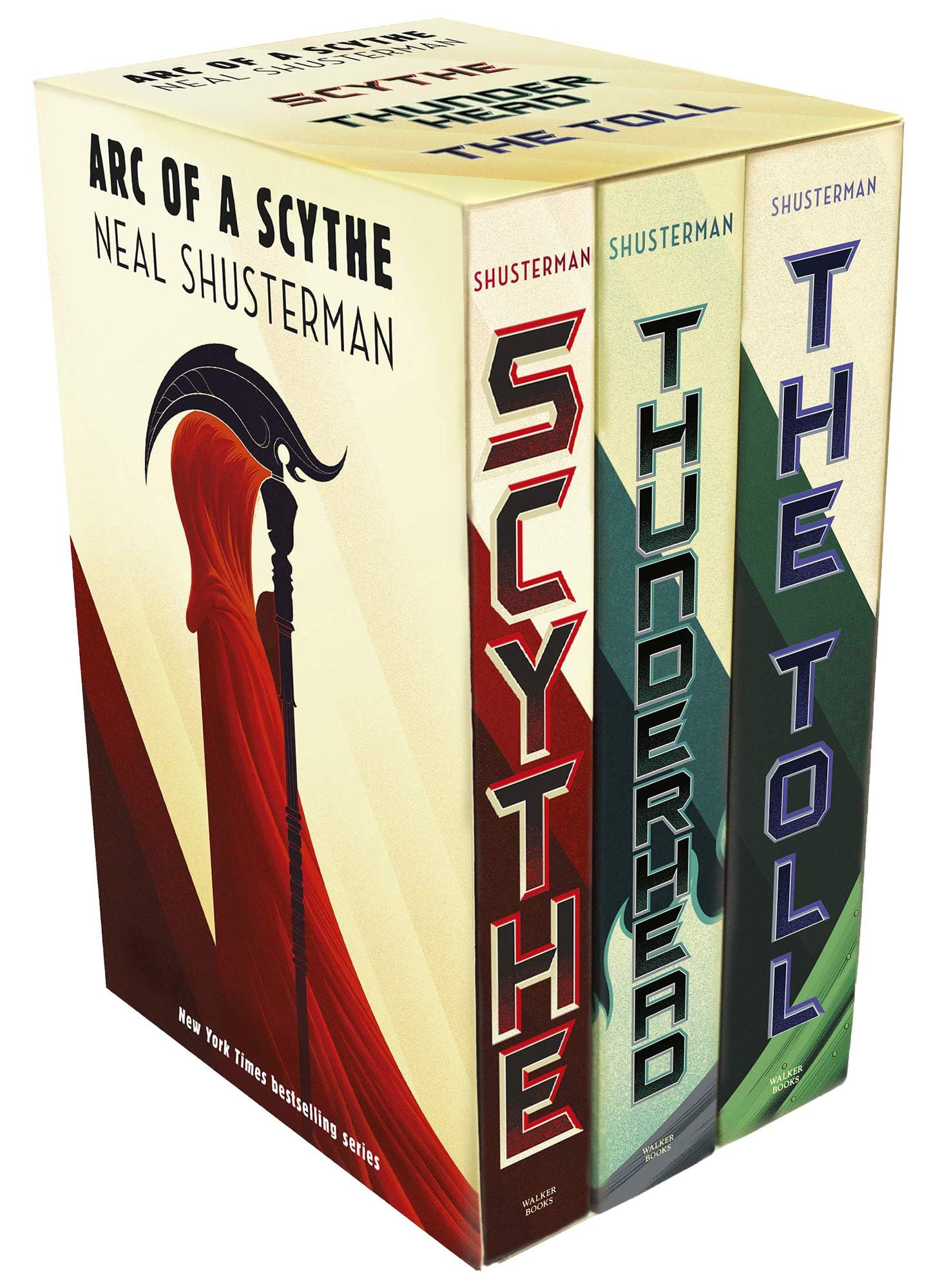 Arc of a Scythe 3 Books Collection Set by Neal Shusterman paperback box set front cover