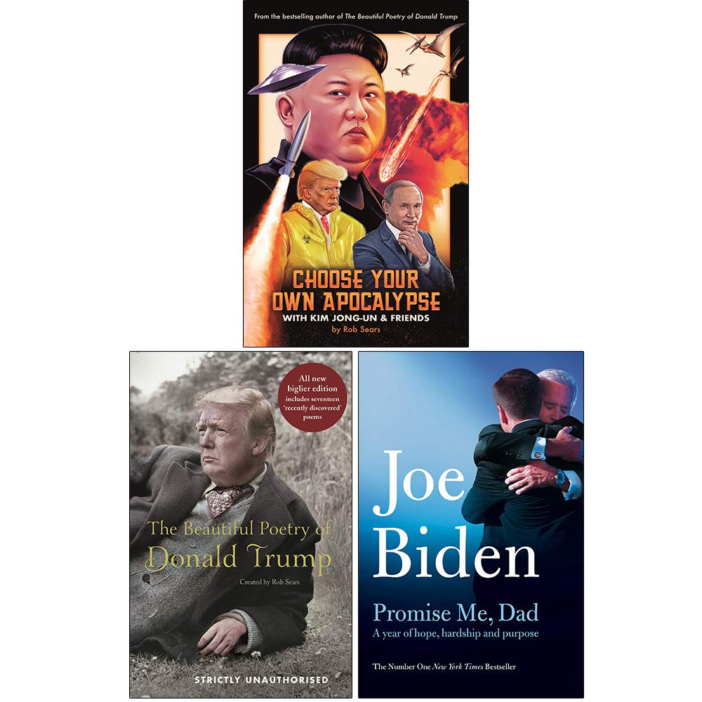 Front cover of The Beautiful Poetry of Donald Trump by Rob Sears, part of the 3 book political nonfiction set