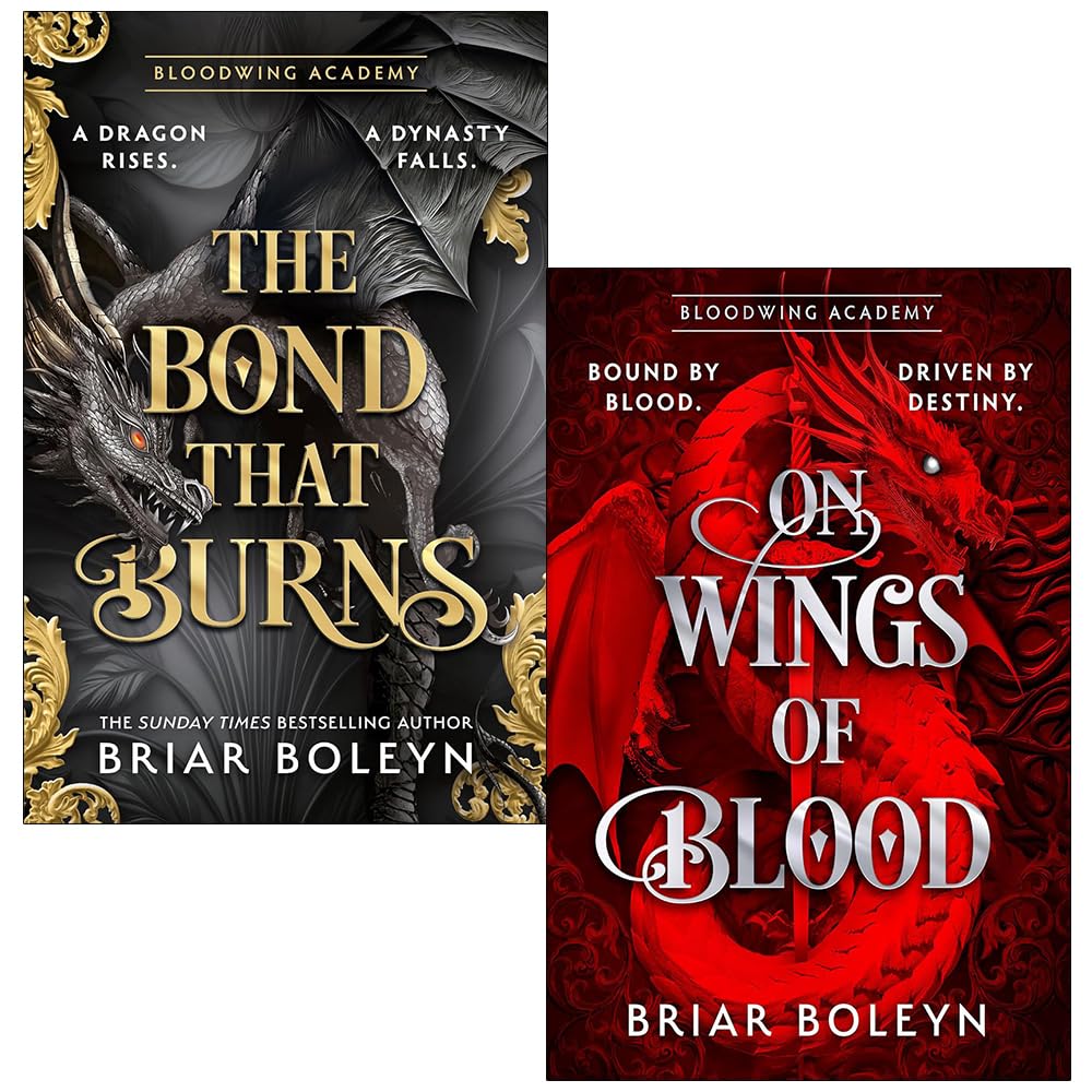 Bloodwing Academy 2-book hardback collection set by Briar Boleyn - front cover