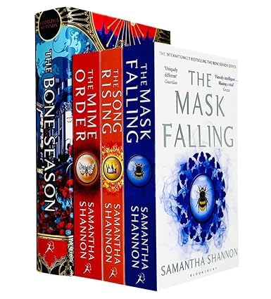 The Bone Season 4 Books Collection Set by Samantha Shannon paperback front cover