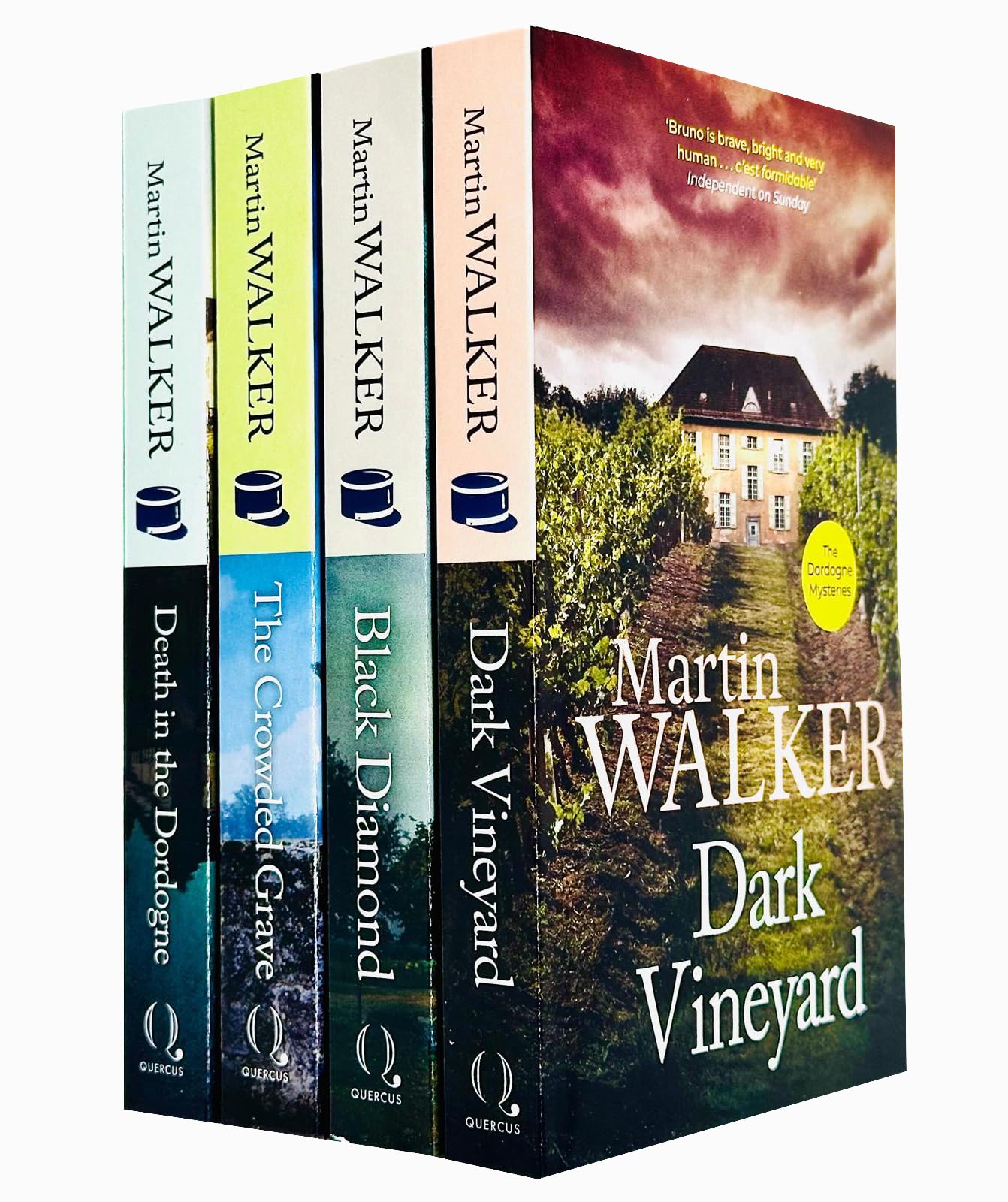 Bruno, Chief of Police 4 Books Collection Set by Martin Walker paperback front cover