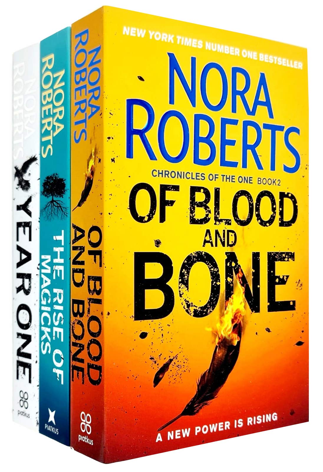 Chronicles of the One 3 Books Collection Set by Nora Roberts - front cover of Year One paperback