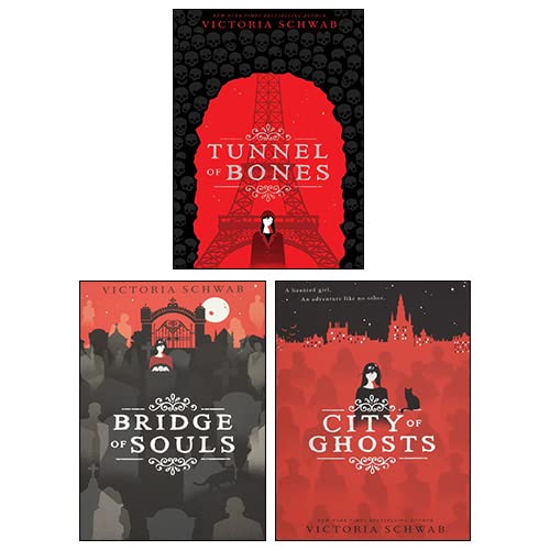 City of Ghosts 3 Books Collection Set by Victoria Schwab paperback - front cover of full set