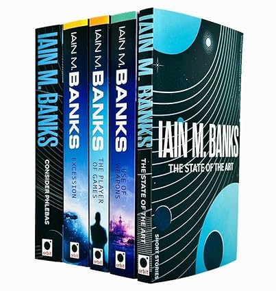 Culture Series 1 by Iain M. Banks 5 Books Collection Set paperback front cover