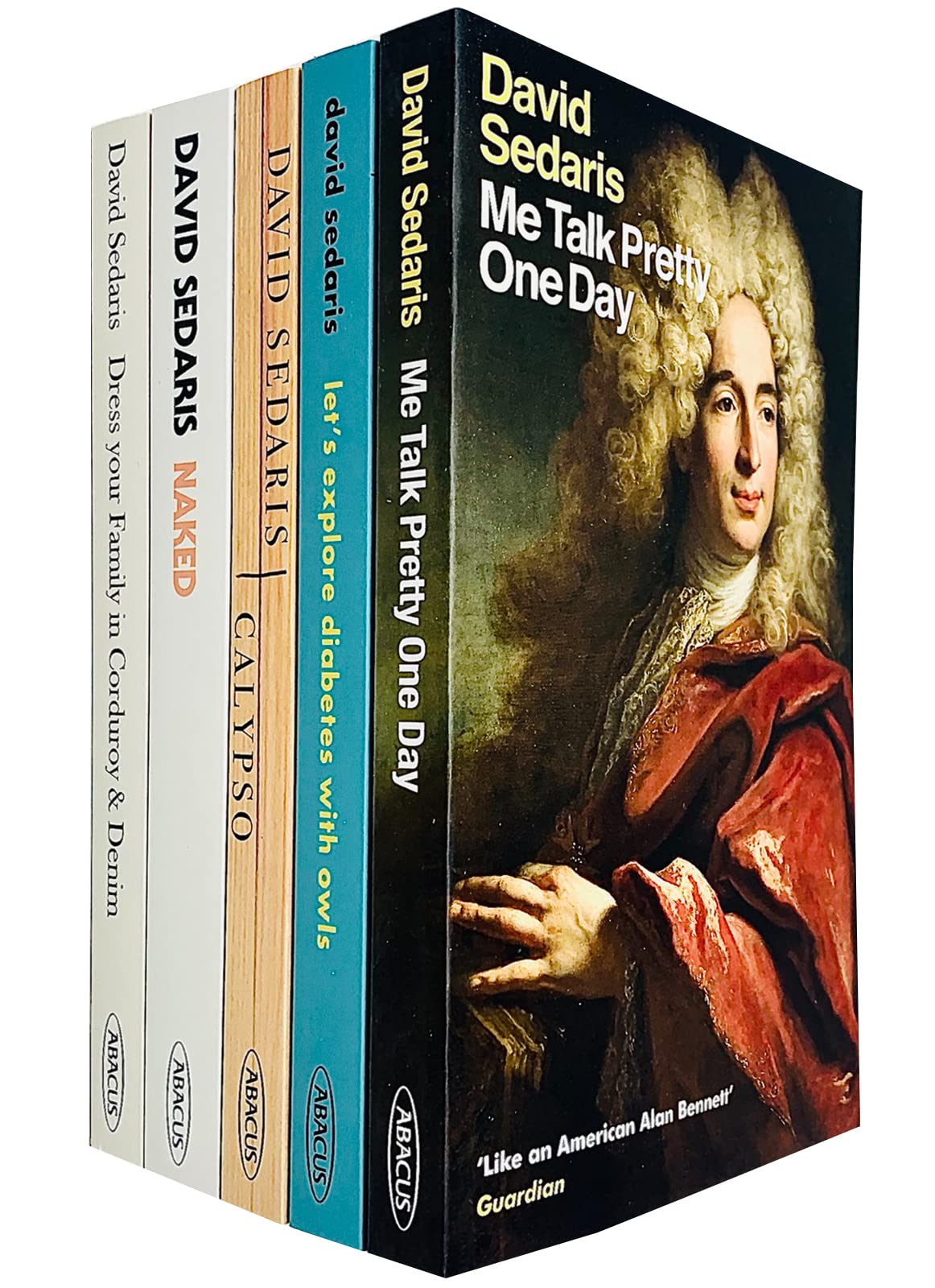 David Sedaris Collection 5 Books Set paperback front cover showing all five titles bundled together