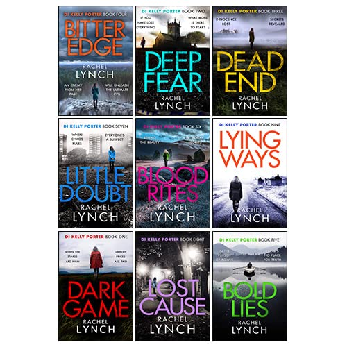 DI Kelly Porter 9 Books Collection Set by Rachel Lynch, paperback cover for Bitter Edge