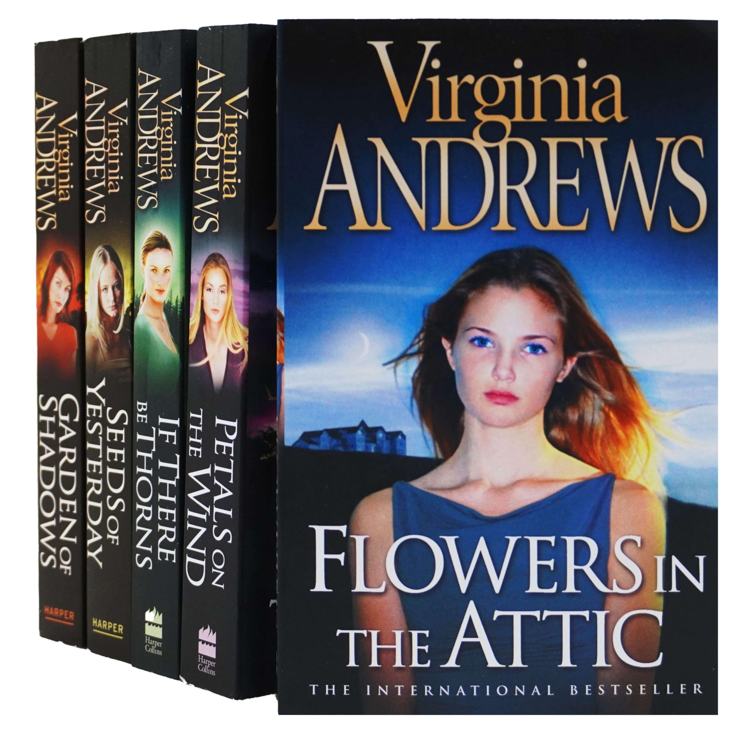 Dollanganger Series by V.C. Andrews 5 Books Collection Set front cover, paperback