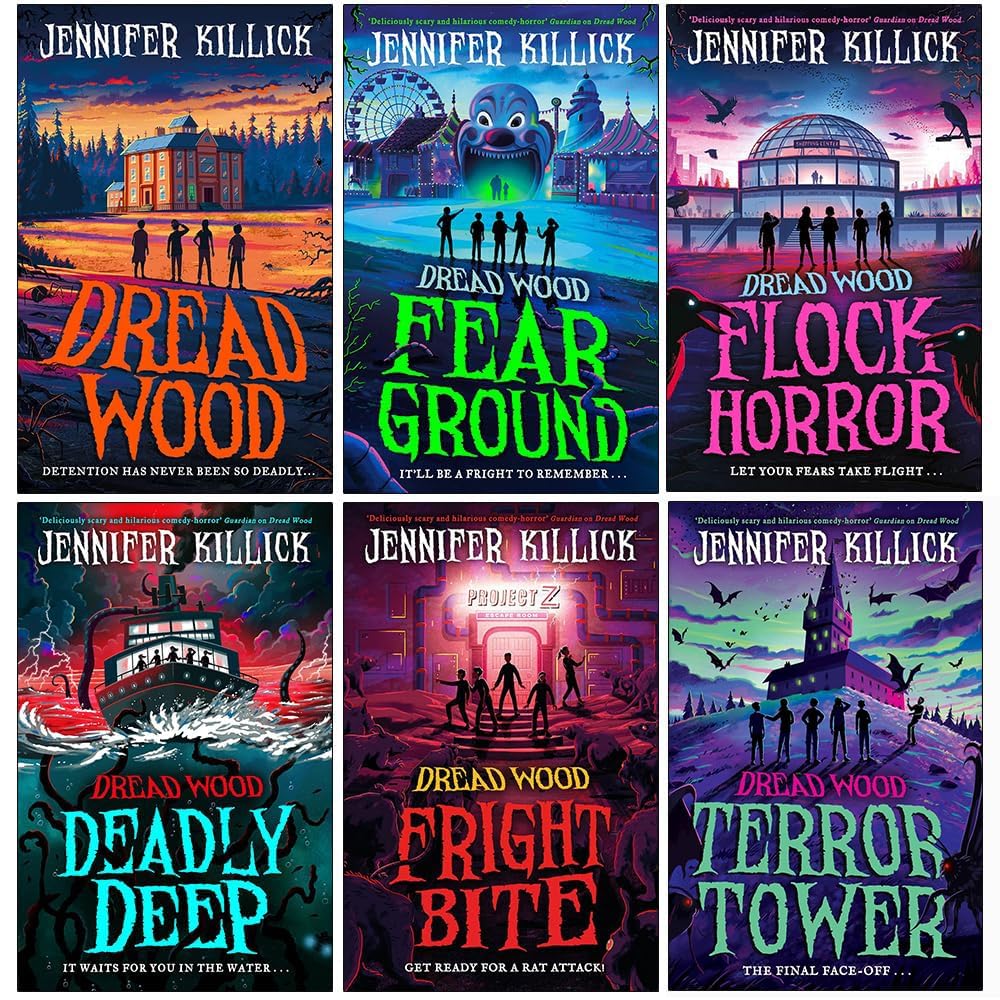 Dread Wood 6 books collection set by Jennifer Killick - front cover of the full paperback box set