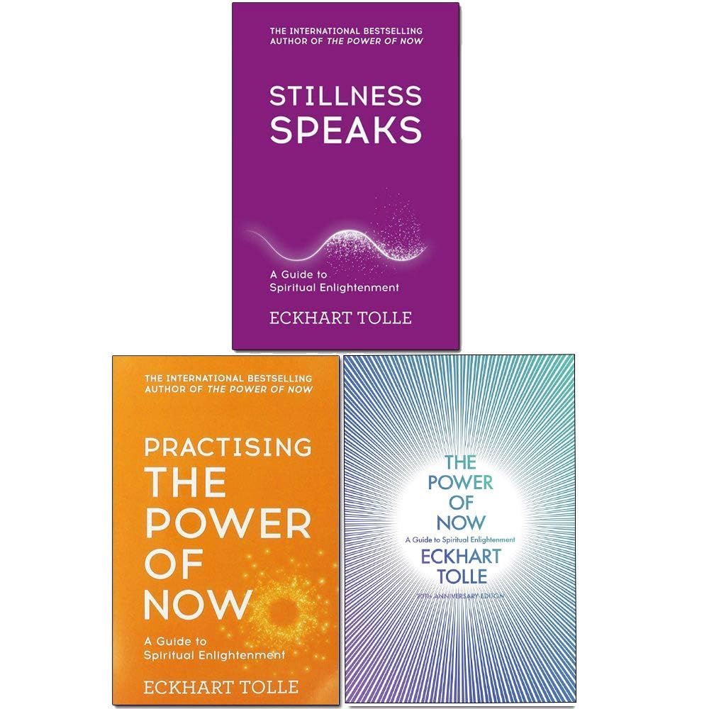 Eckhart Tolle 3 Books Collection Set paperback - The Power of Now front cover