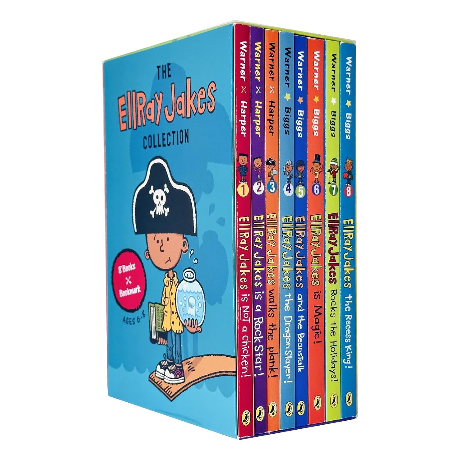 EllRay Jakes 8 Books Collection Set by Sally Warner paperback box set front cover