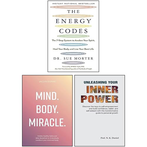 The Energy Codes, Mind Body Miracle & Unleashing Your Inner Power 3 Books Collection Set paperback front cover