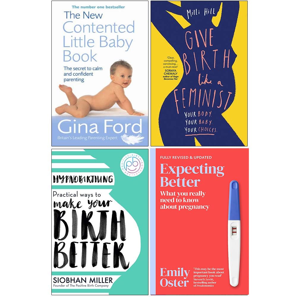 Front cover of the Expecting Better & Related Reads 4 books paperback collection set on pregnancy and parenting
