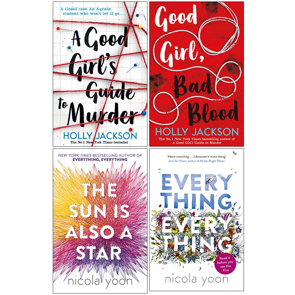 A Good Girl's Guide to Murder 4 Books Collection Set by Holly Jackson and Nicola Yoon paperback front cover