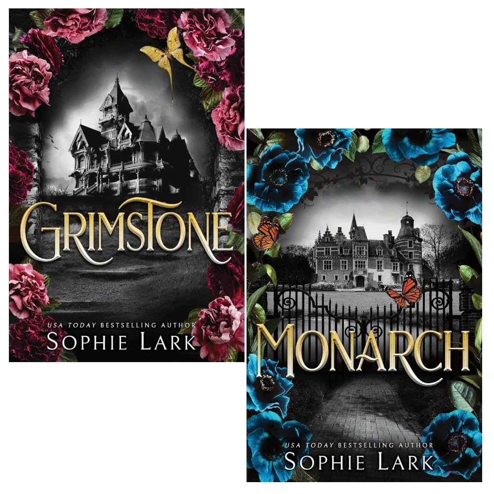 Grimstone by Sophie Lark paperback front cover, book 1 in the Grimstone gothic romance series