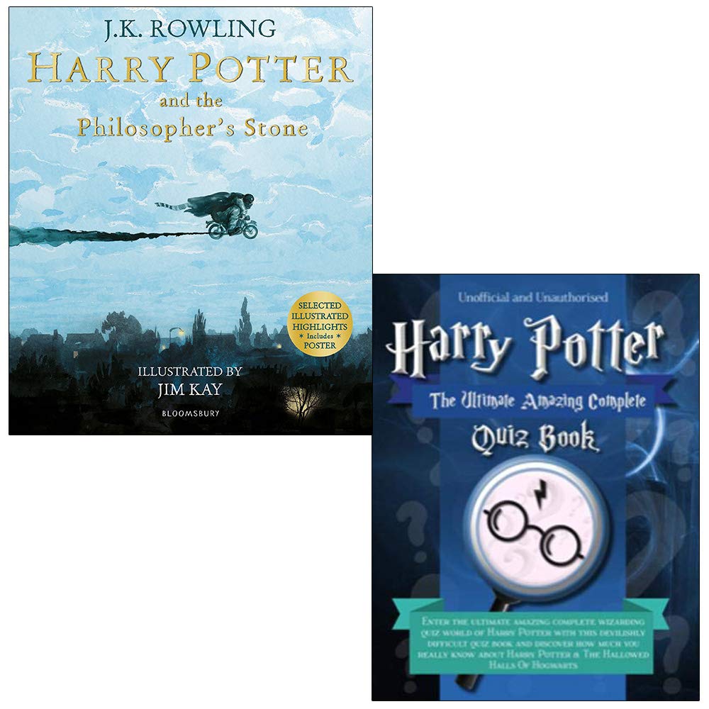 Front cover of Harry Potter and the Philosopher's Stone Illustrated Edition by J.K. Rowling, paperback with Jim Kay artwork