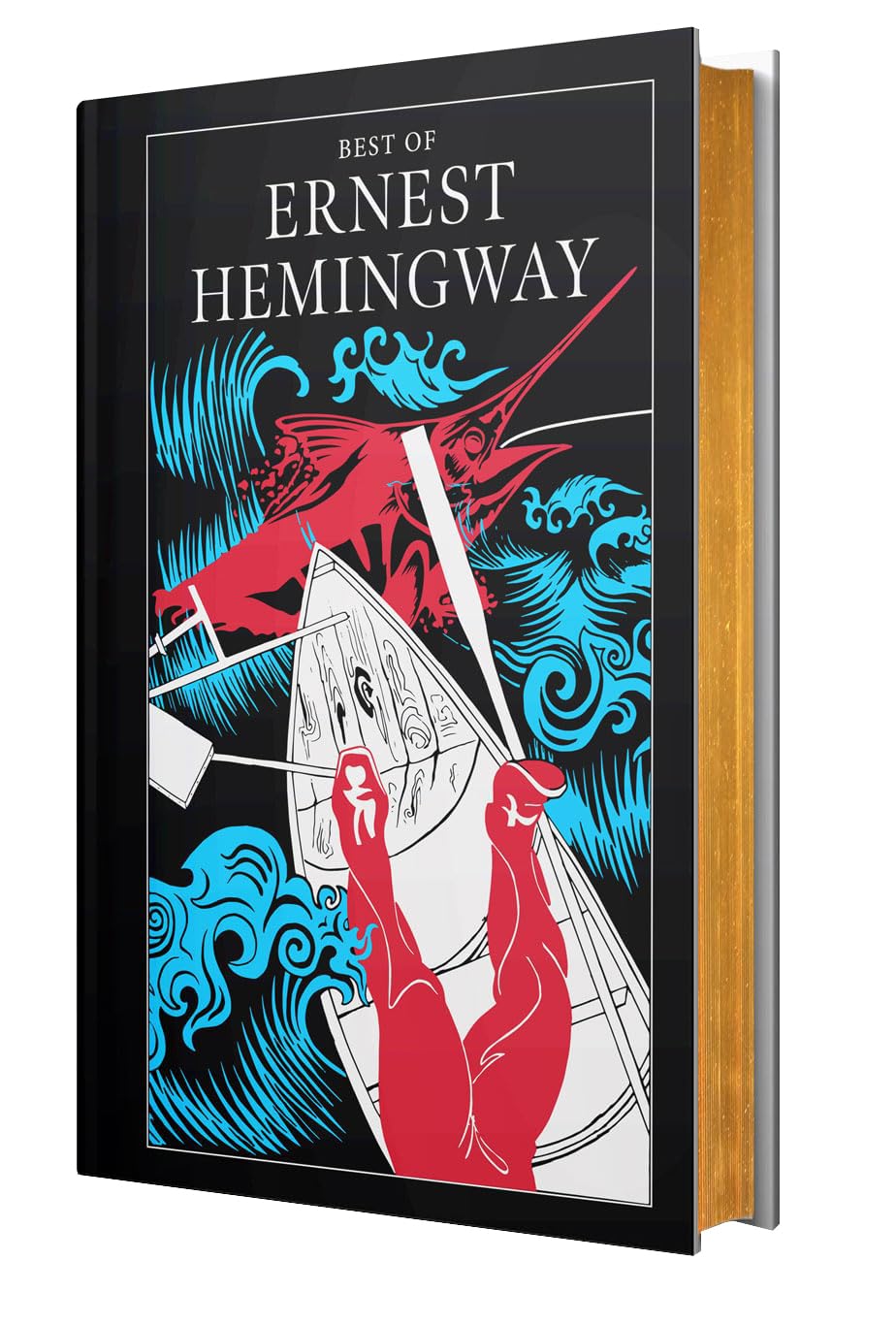 Front cover of the Hemingway Collection of Novels 4-book hardback set by Ernest Hemingway