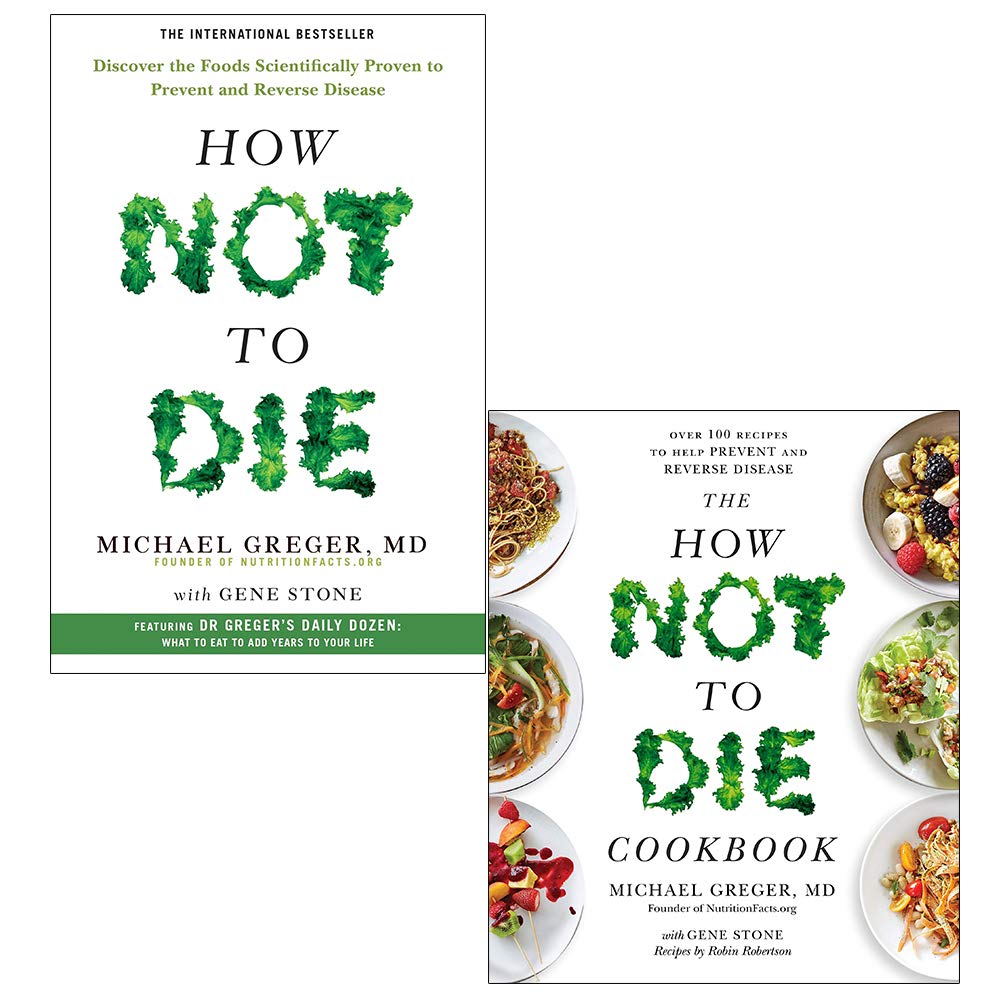 How Not to Die by Michael Greger - front cover of the paperback nonfiction nutrition book